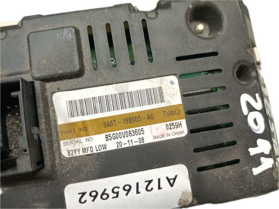 Display / ecrã de informações FORD Fiesta VI (CB1, CCN)