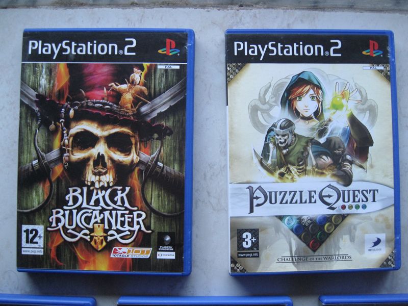 PS2 Jogos Black Buccaneer Version Complete colecção