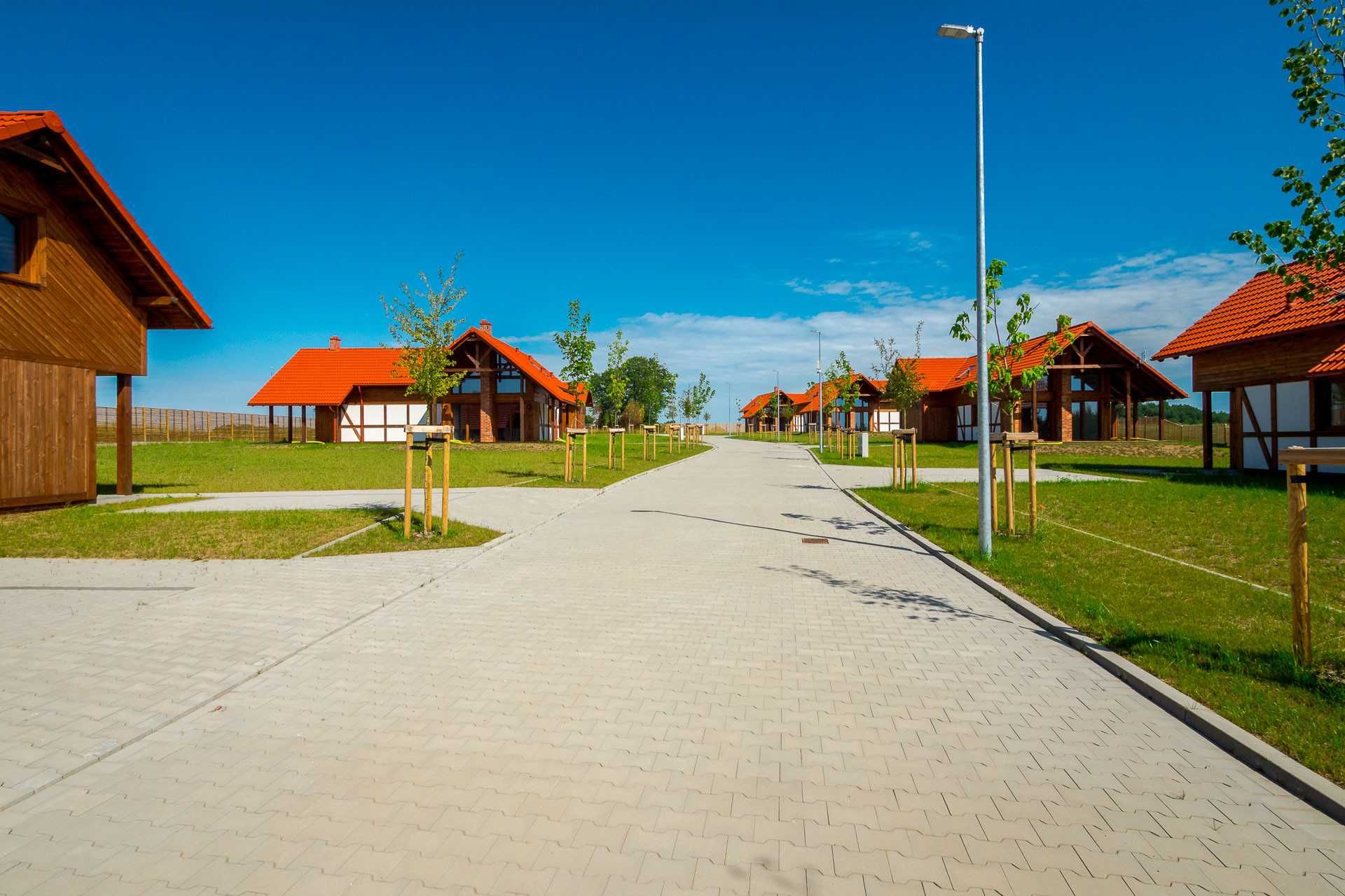 Dom z krytym basenem na Kaszubach