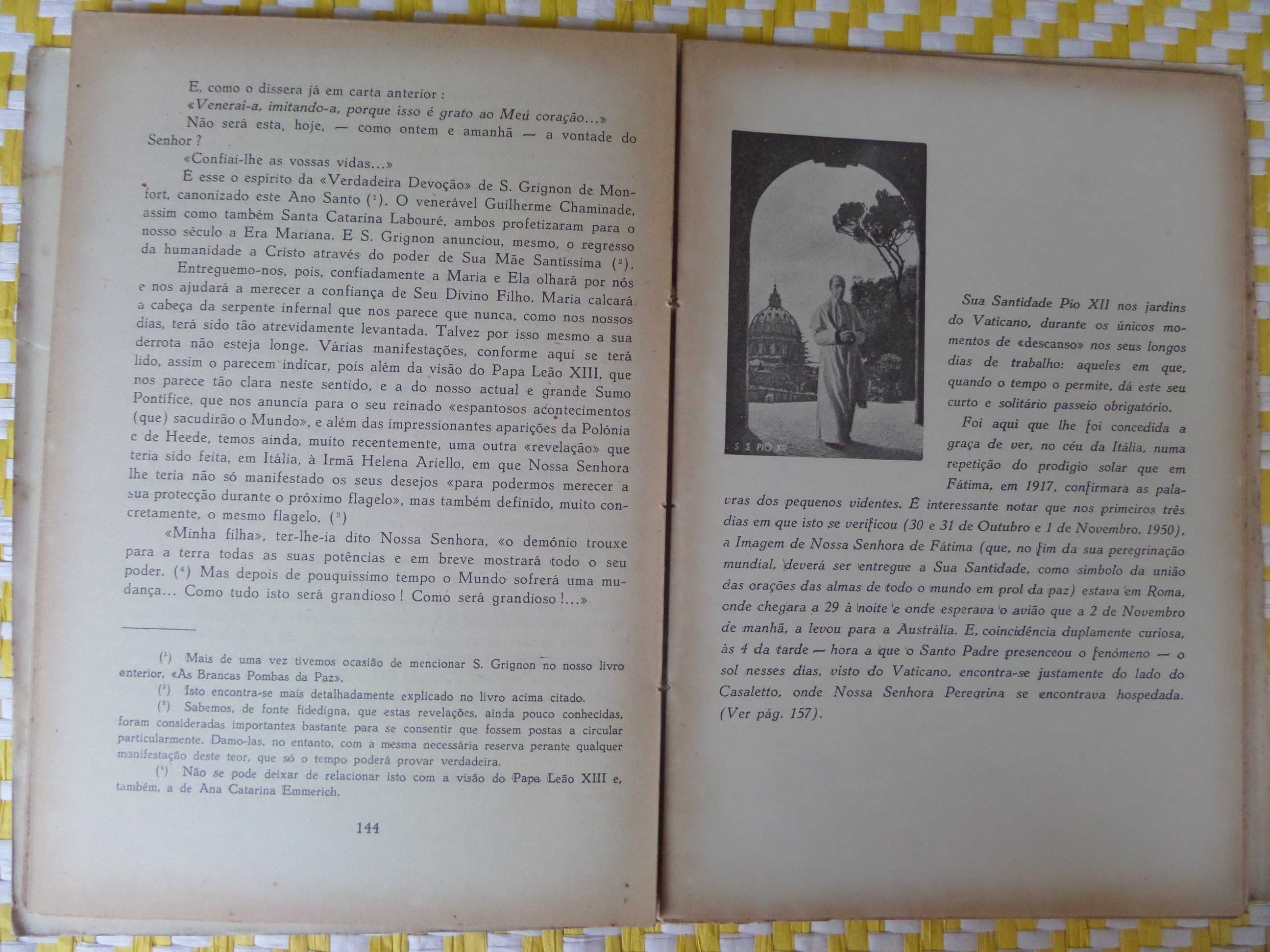 RUMO À PAZ, GRAVES REVELAÇÕES
Por M. C. Bragança 
Lisboa. 1951.