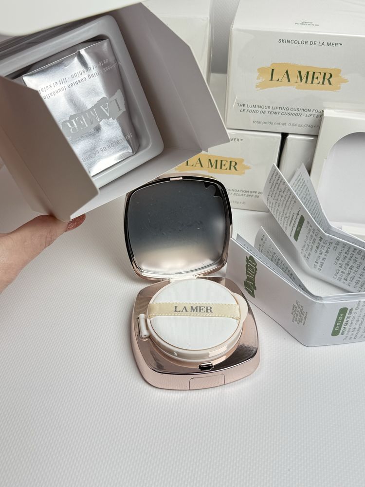 Кушон тональний крем La Mer тональний кушон