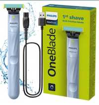 Golarka Philips OneBlade First Shave.