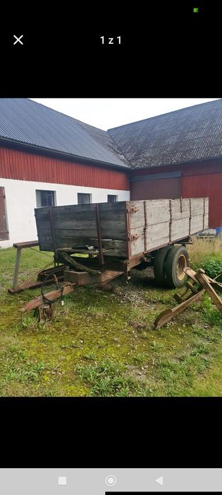 Witam sprzedam przyczepę rolniczą