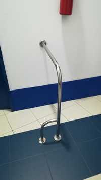 barra de apoio wc inox