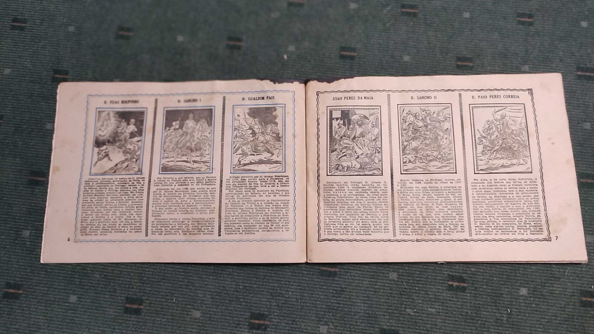 Caderneta Infantil Herois de Portugal Jornal O Século - Completa