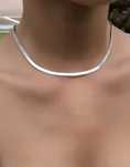 Colar fio, gargantilha - prateado ou dourado - aço inoxidável não oxid