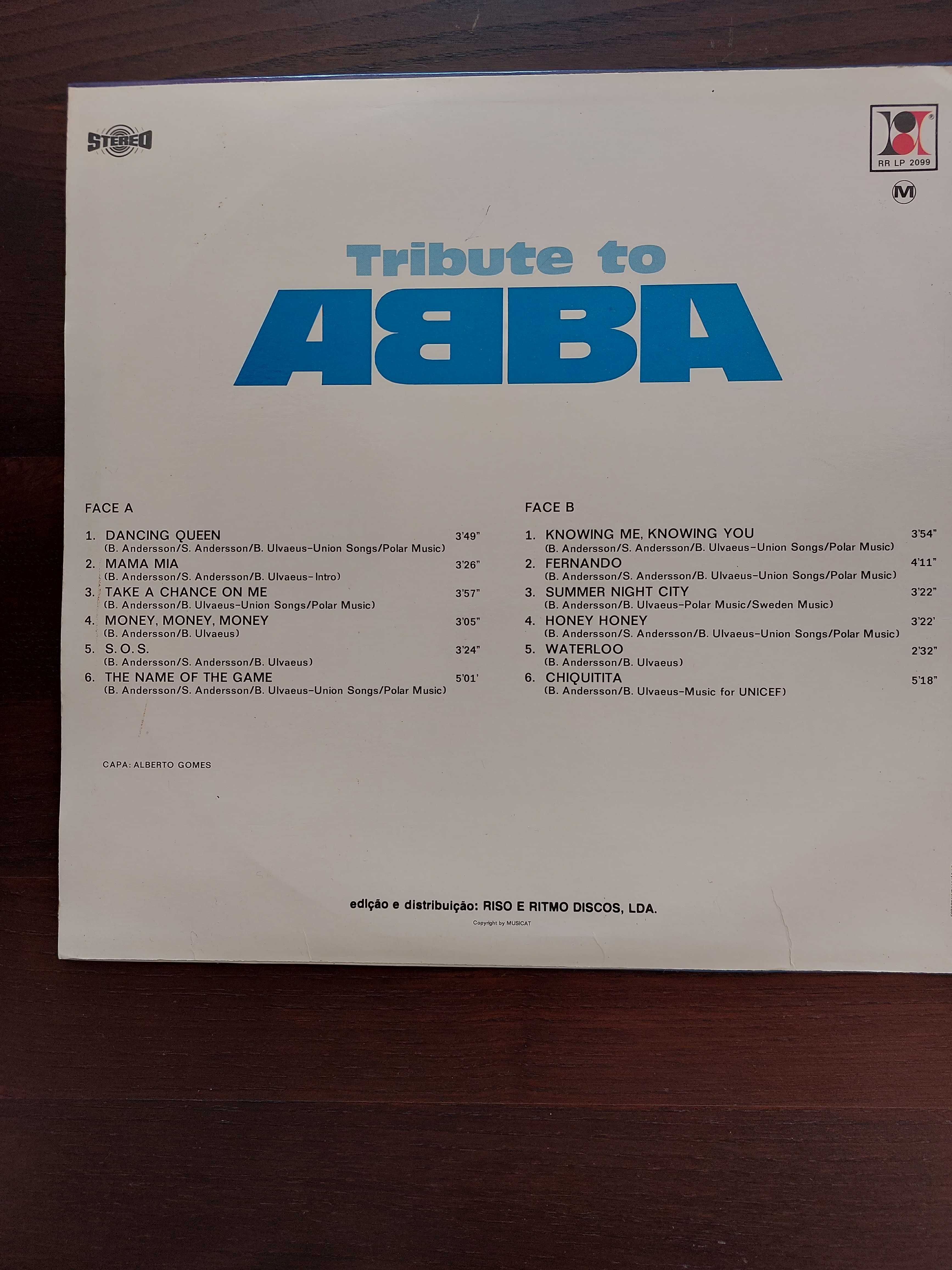 Vinil (disco) - Tribute to ABBA
