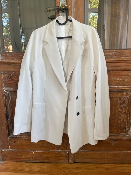 Filippa K nowa beżowa marynarka kremowa oversize blazer