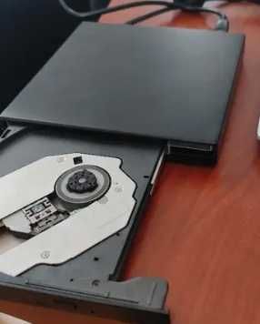 NOVO- Reproduçao Unidade CD/DVD Externa Compacta USB 2.0 | Plug & Play
