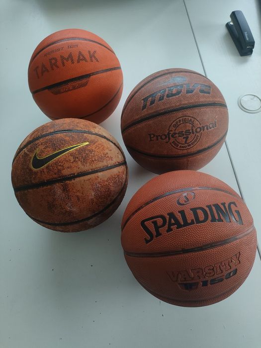 Piłki do koszykówki: Spalding; NIKE; MOVE; TARMAK