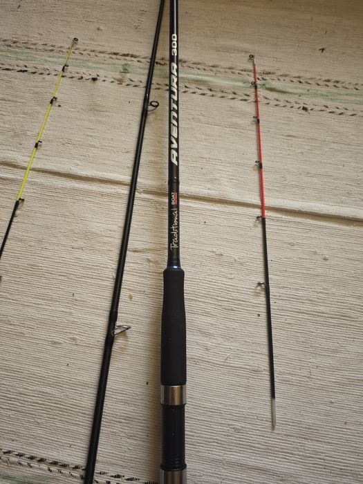 Cana Barros 3 metros, passadores Fujii para pesca Embarcada