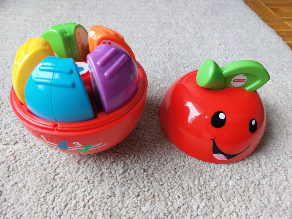 Uczące Jabłuszko Fisher Price grające interaktywne