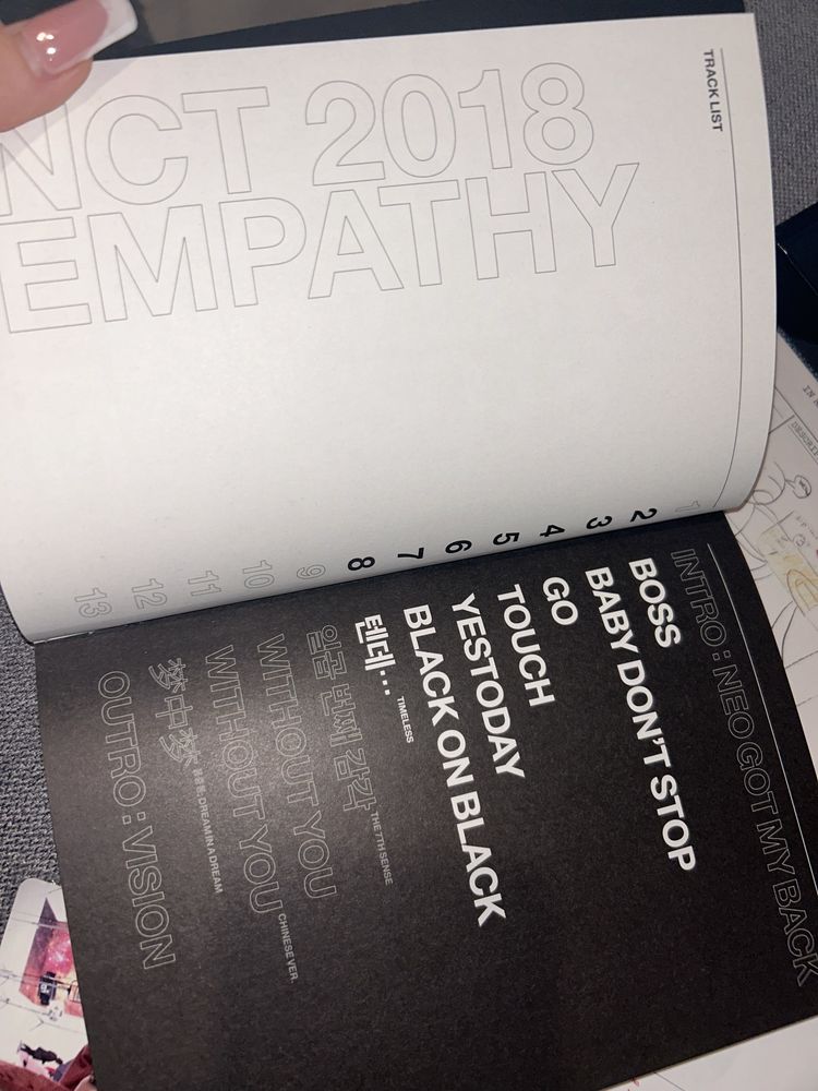 Album kpop Nct Tayeong Empathy