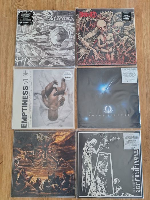 Vinil novos metal, promoção