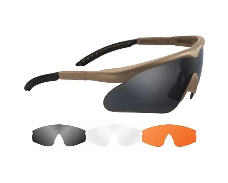 Тактичні окуляри Swiss Eye Raptor - Coyote