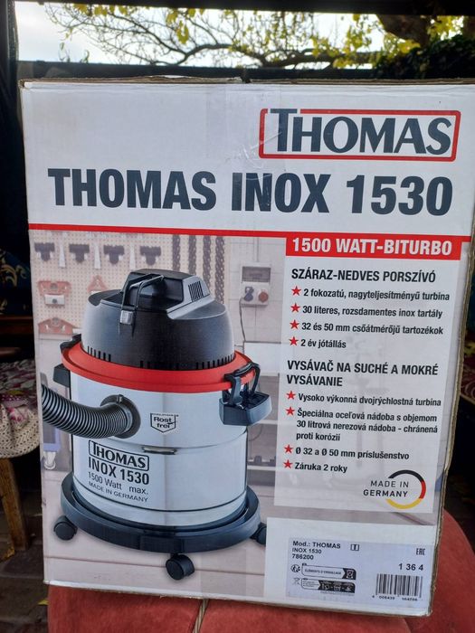 Пилосос Thomas INOX 1530 Pro новий