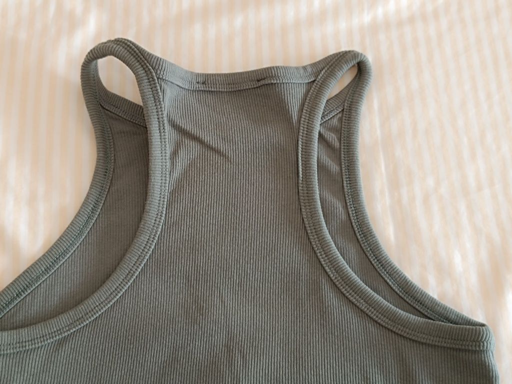 Vestido malha, Zara, tamanho M