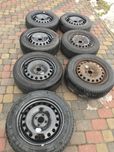 Renault scenic 2 megane 2 запаска R 15 диск R16 4/100 розборка