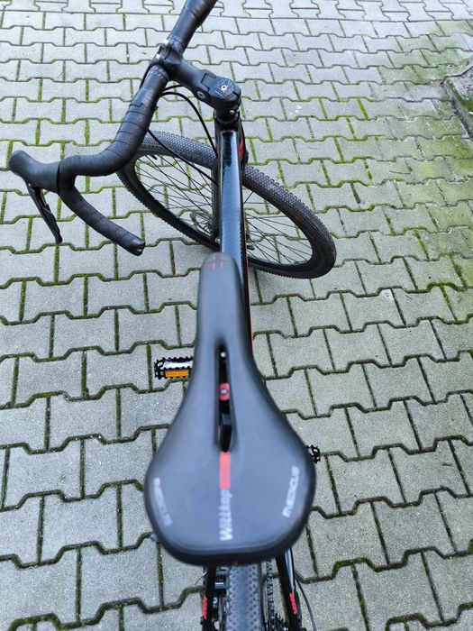 Rower Romet Aspre 1 gravel czarno czerwony Gliwice