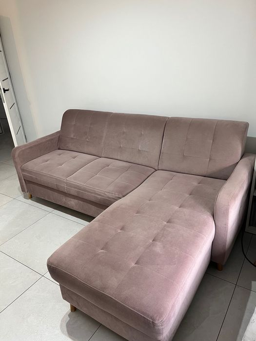 Narożnik z funkcją spania + krzesło