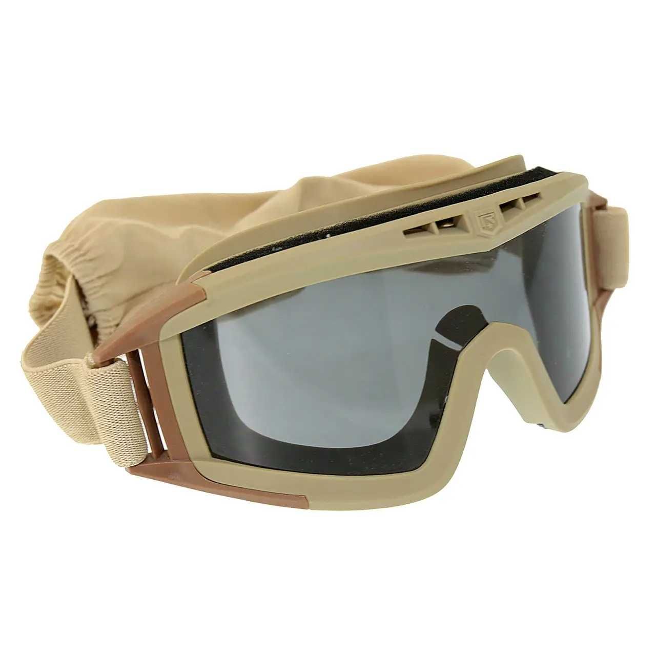 Тактичні військові балістичні окуляри захисна маска Revision три лінзи