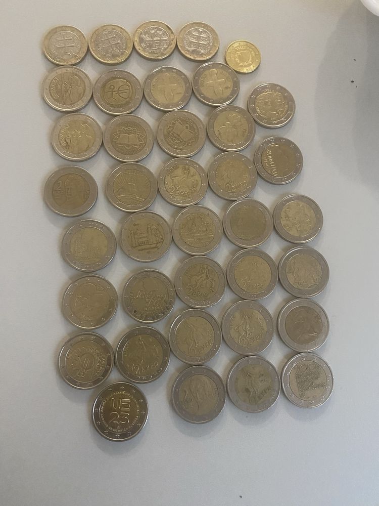 Lote Mordas 2  e de 1 euro
