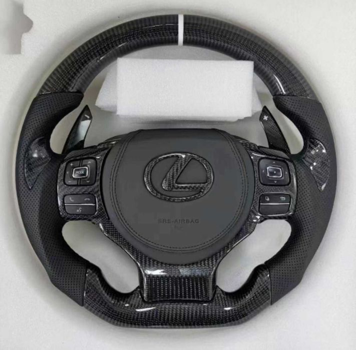 Кермо карбоновый руль Mercedes AMG BMW Audi Porsche Tesla Lexus Honda