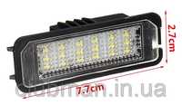 LED подсветка номера для VW (Фольцваген) Golf 4/5/6/7, Passat B6/7/8/C