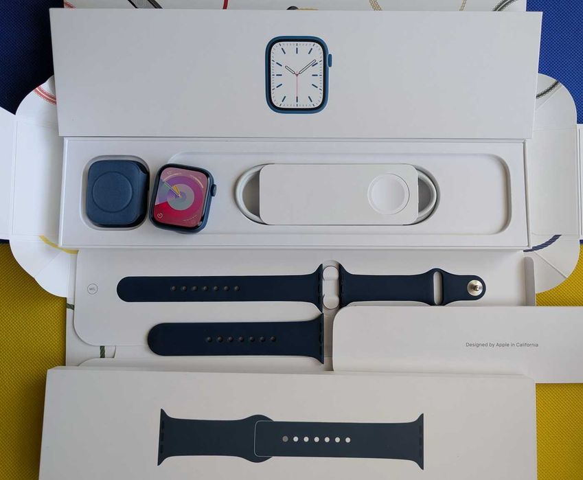 Новий NEW Комплект Apple Watch 7 41 Blue