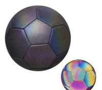 Piłka nożna odblaskowa, holograficzna nr5