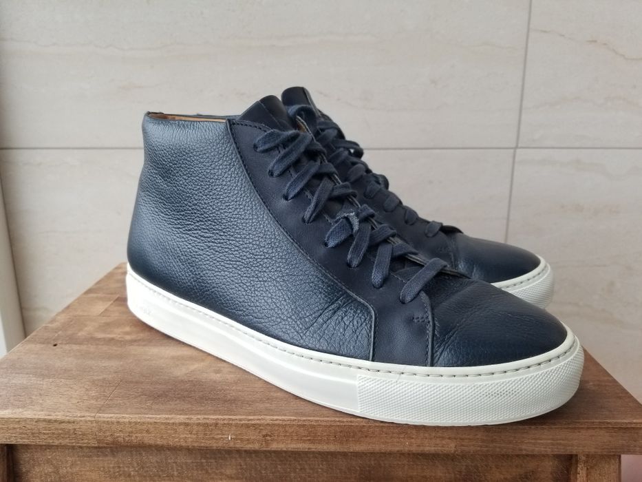 Berwick 1707 45 44 43 кеди хайтопи кросівки  ручна робота Іспанія прем