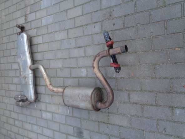 Tłumiki/rura wydechowa -Audi A3/Golf -1.4 Tfsi /Tsi-oryginał