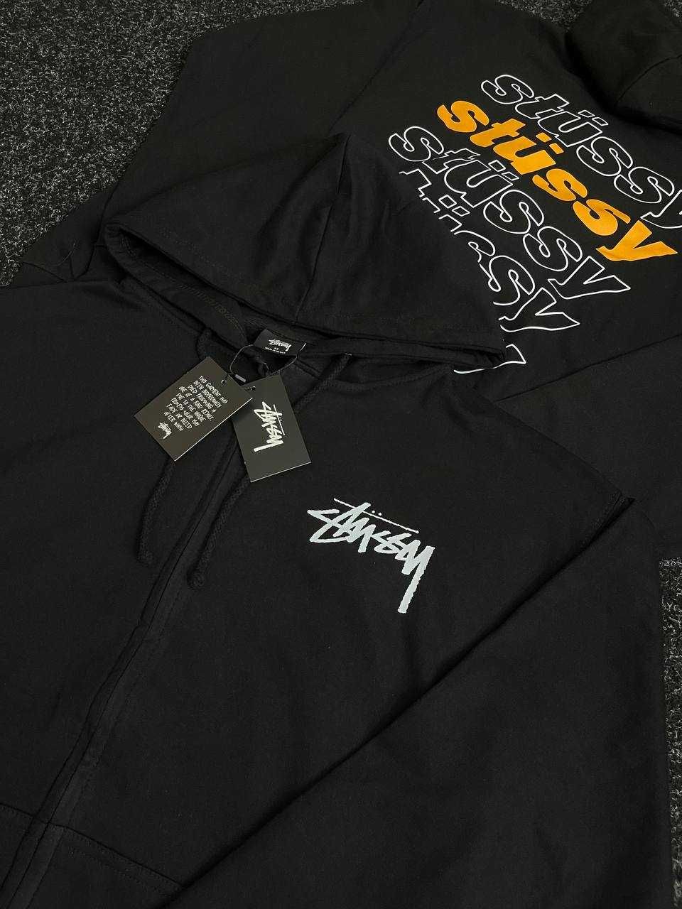 зіп худі stussy кофта худи толстовка стусси стуси stusy оригінал зип