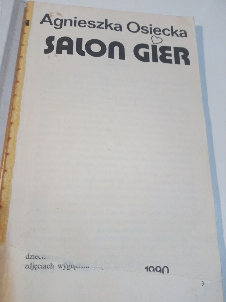 Salon gier - Agnieszka Osiecka