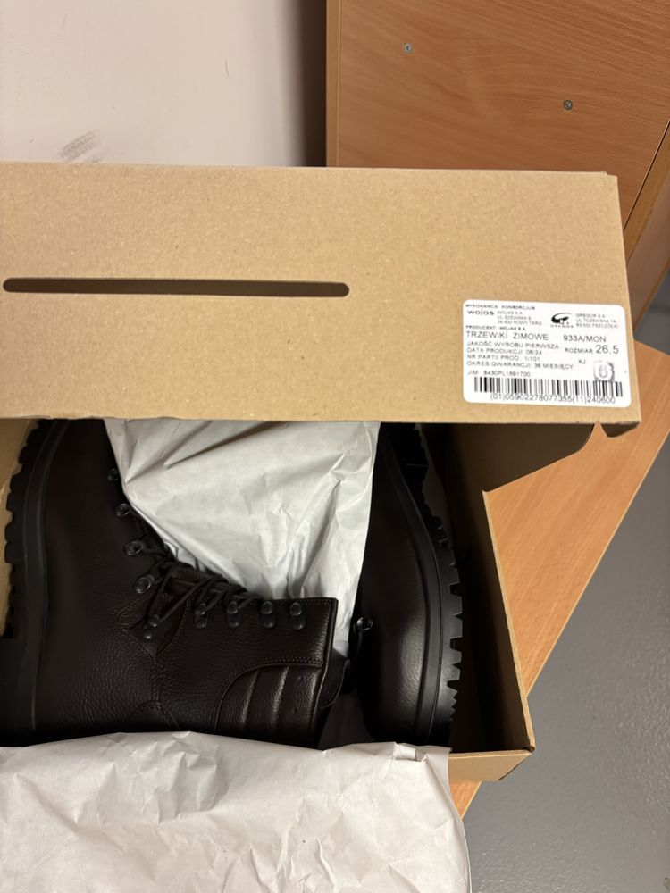 Nowe buty wojskowe 933A/MON rozm. 26,5
