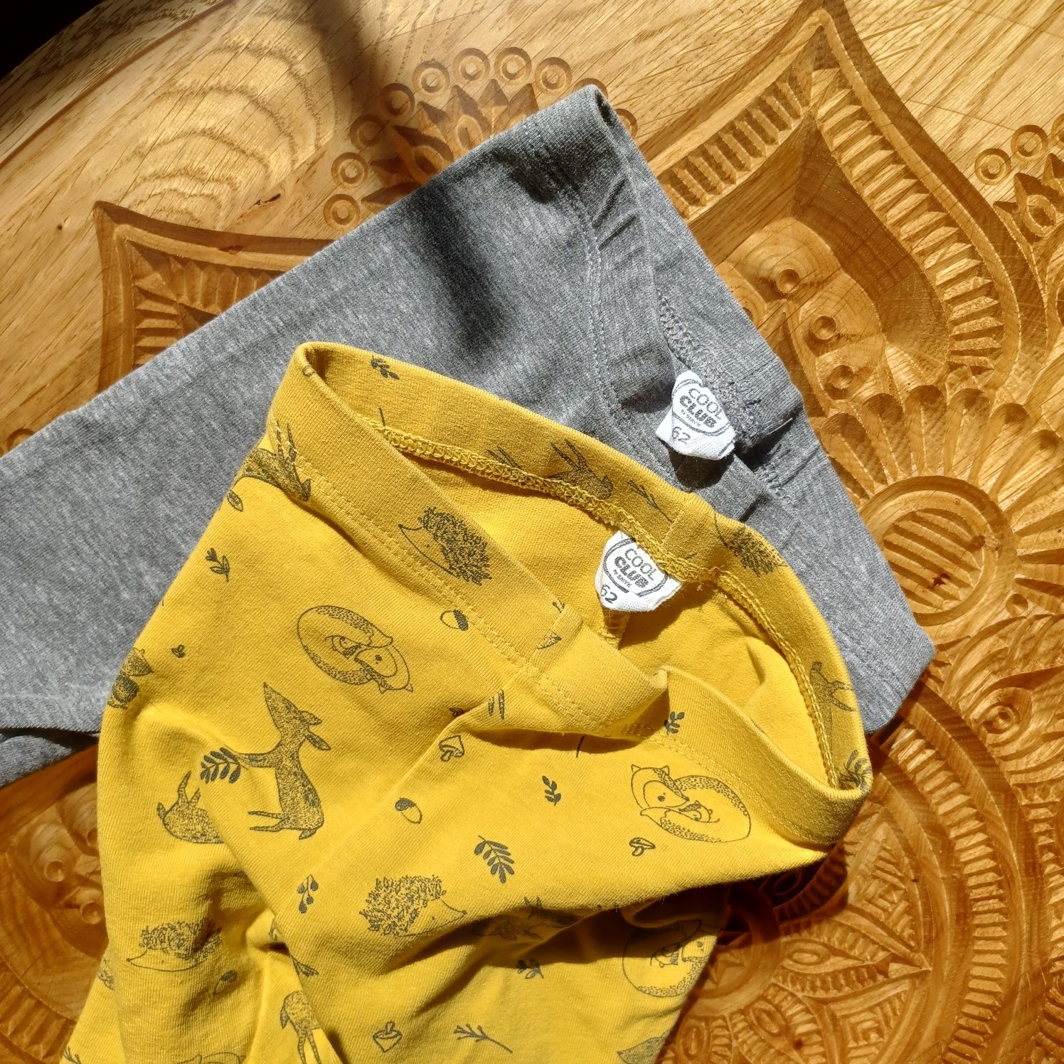 Legginsy niemowlęce 62 jak NOWE