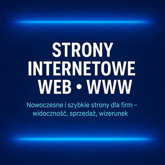 Strony internetowe, które naprawdę działają – nie tylko wyglądają.