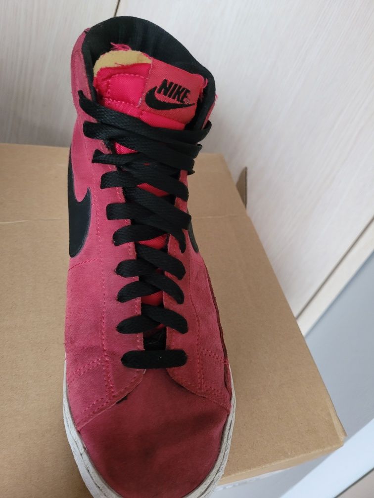 Nike blazer red wysokie