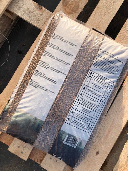 PELLET Drzewny Iglasty DPP HOLZPELLET EnPlus A1 Certyfikowany 17,9MJ!