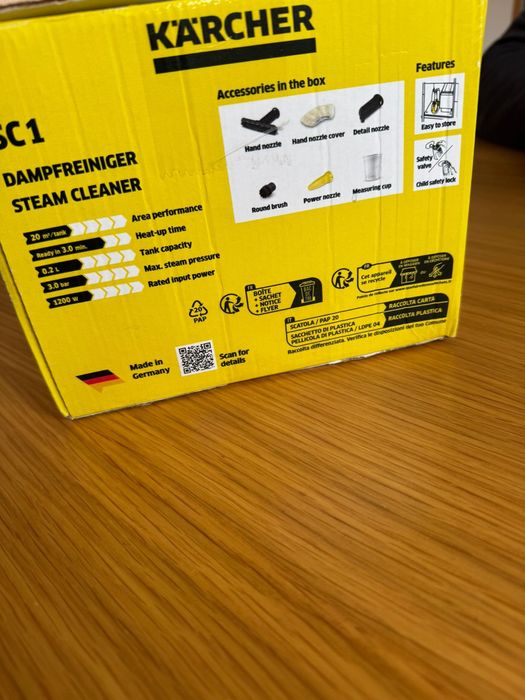 Maquina manual de vapor K’A’RCHER