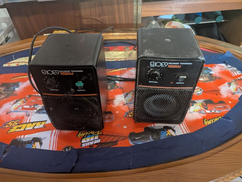 Monitory Fostex 6301B 3x . Dwie sztuki
