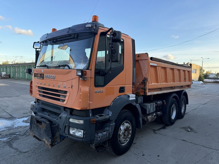Iveco Trakker 6x4 2006 rok Kiper Meiler. Resory-Zwolnice.
