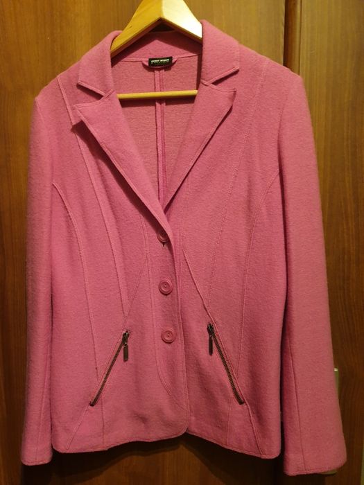 Kardigan wełniany GERRY WEBER różowy