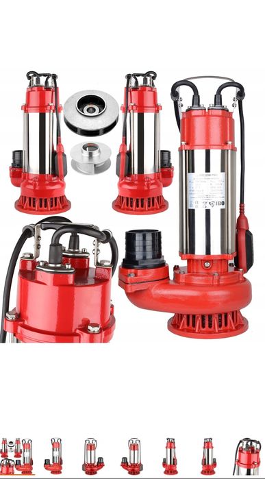 Pompa SZAMBA wody czystej największą najmocniejsza 4500w SKYTECH