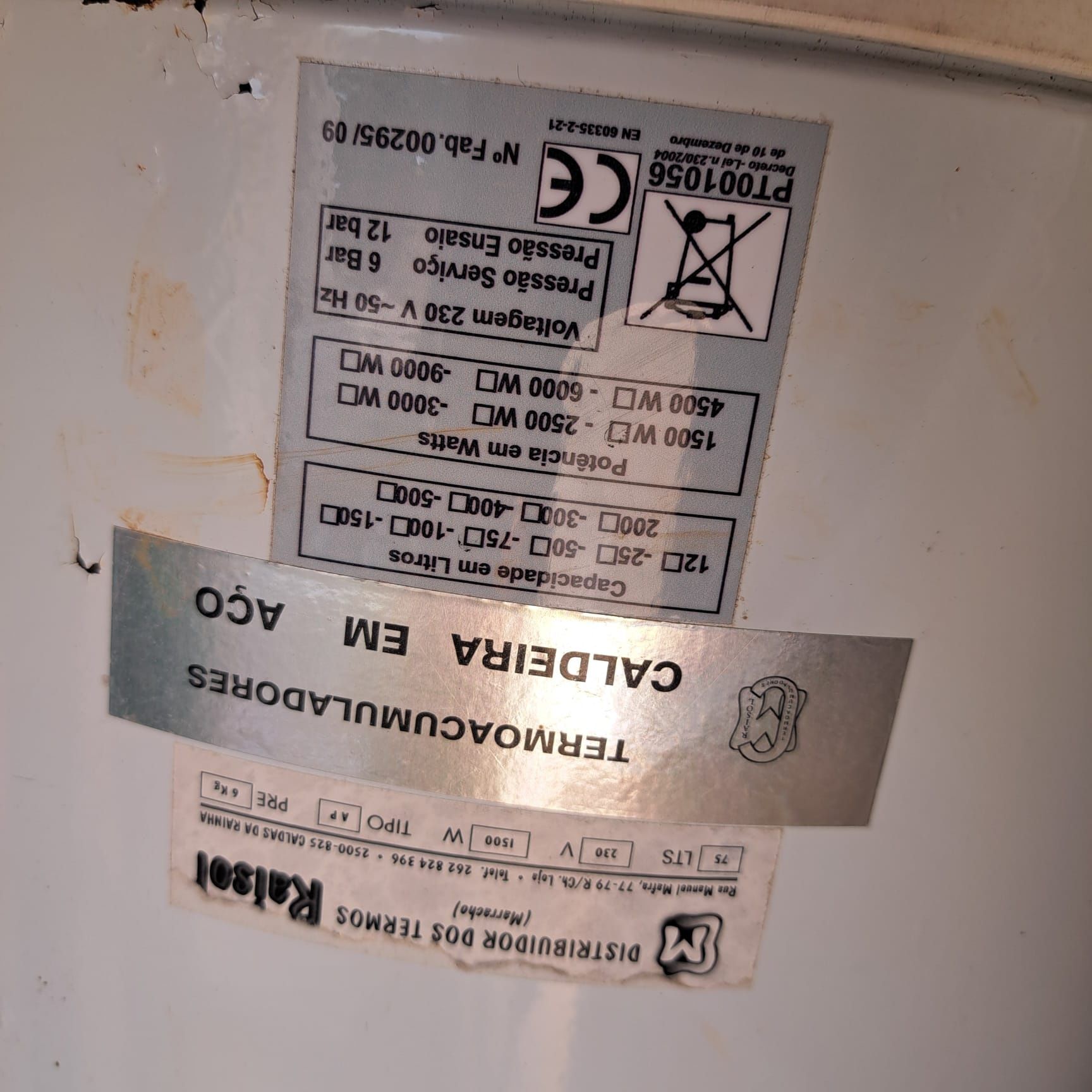 Termo acumolador