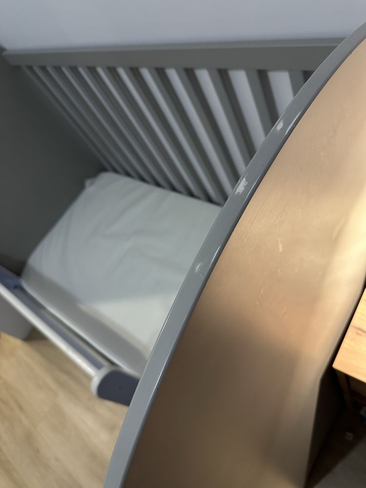 Lóżeczko z szufladami IKEA