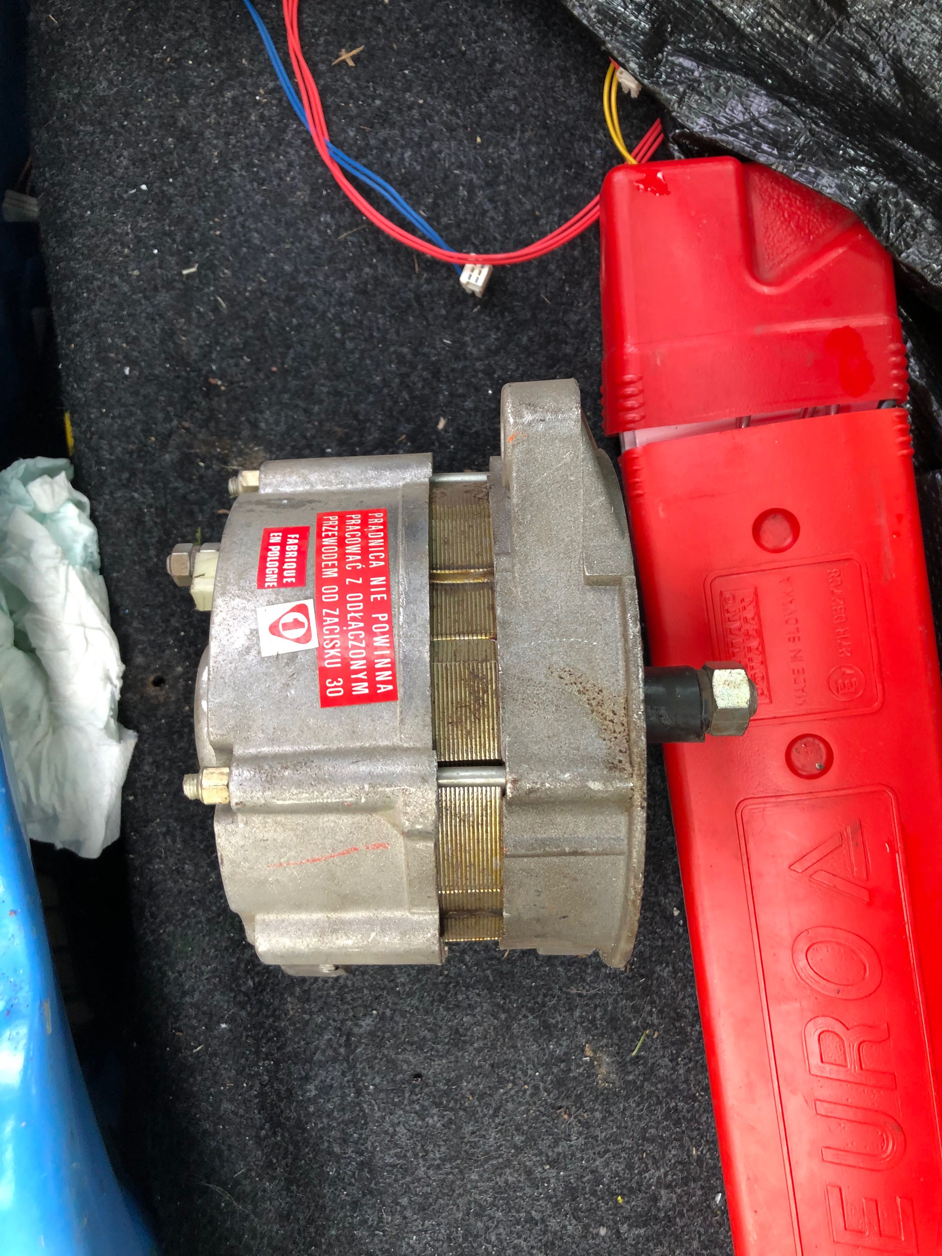 Alternator A124N od Fiata