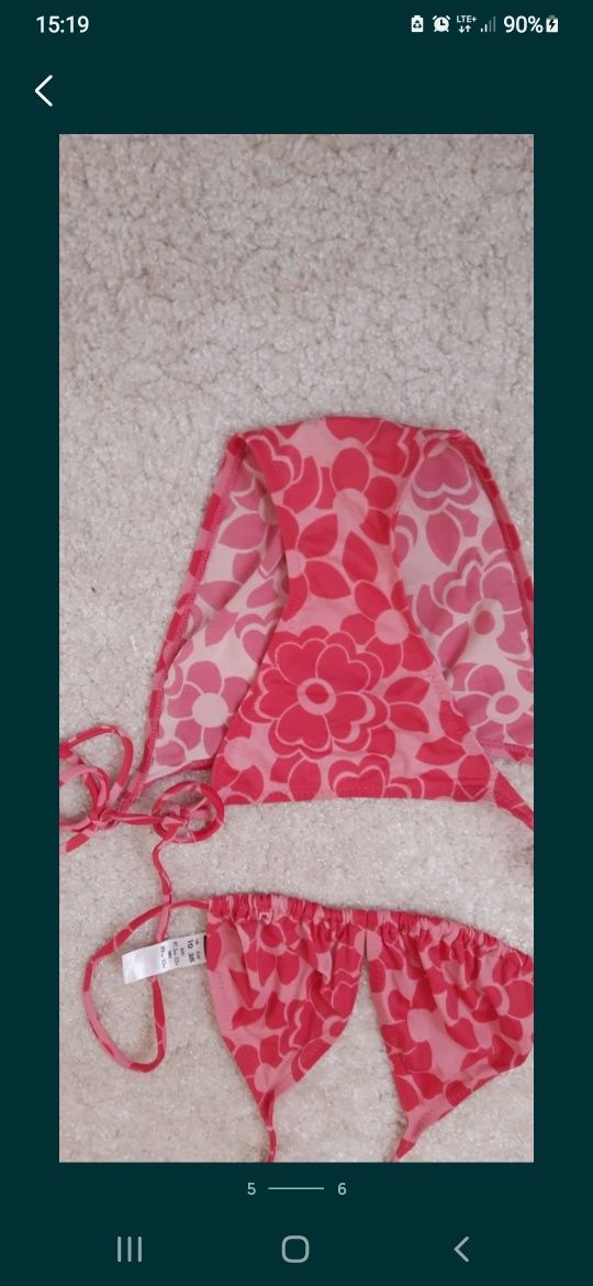 2 szt. Bikini rozm. 164 XS S ELDAR George kostiumy dwuczęściowe paka