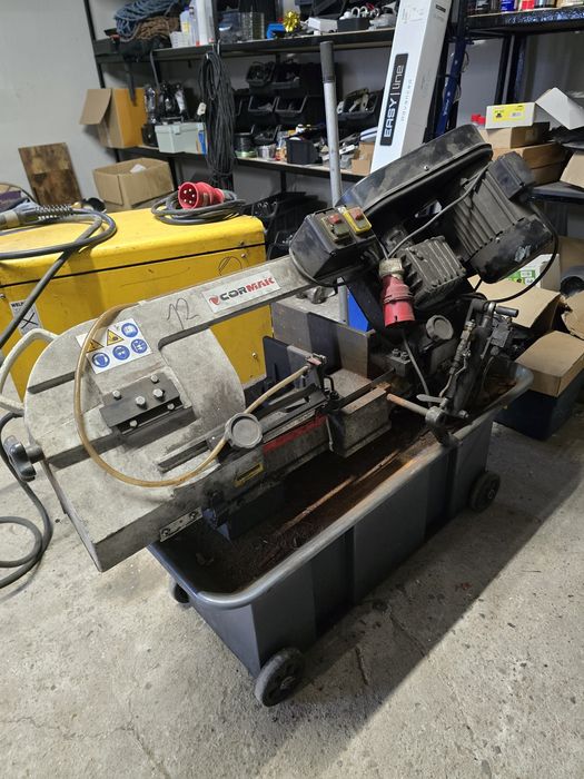 Przecinarka taśmowa CORMAK Bs712A piła do metalu
