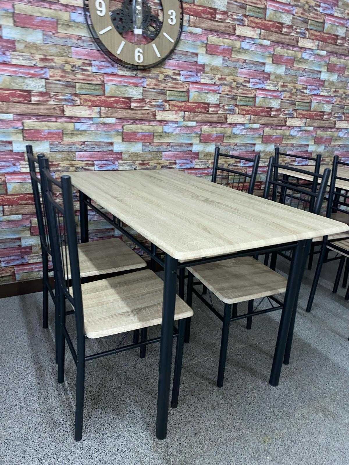 Mesa de Jantar Extensível Marrom 120x70cm